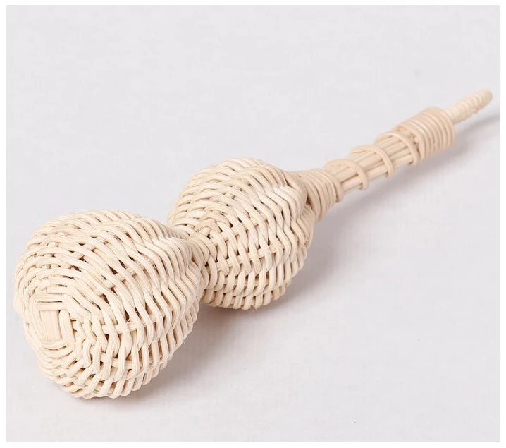 Hot Sale Vintage Wicker Rattan Rattle Musical Instrument Rattle Kid ...