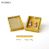 Yellow necklace box