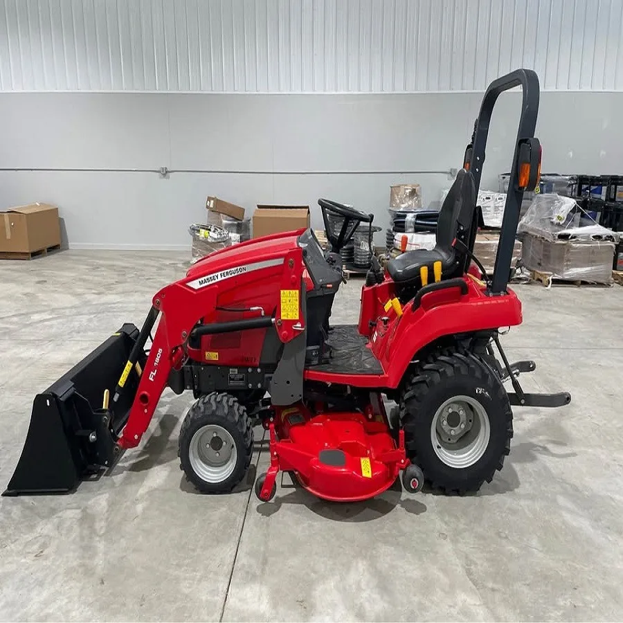 BEST SELLING Massey Ferguson GC1725M 25HP 4WD Tractor with 49 Loader Bucket and 60 Mower Deck