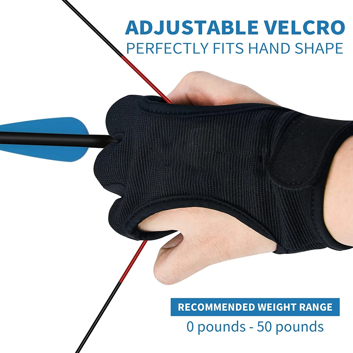 Gloves Traditional Bow Recurve Bow Finger Guard Protection Archery