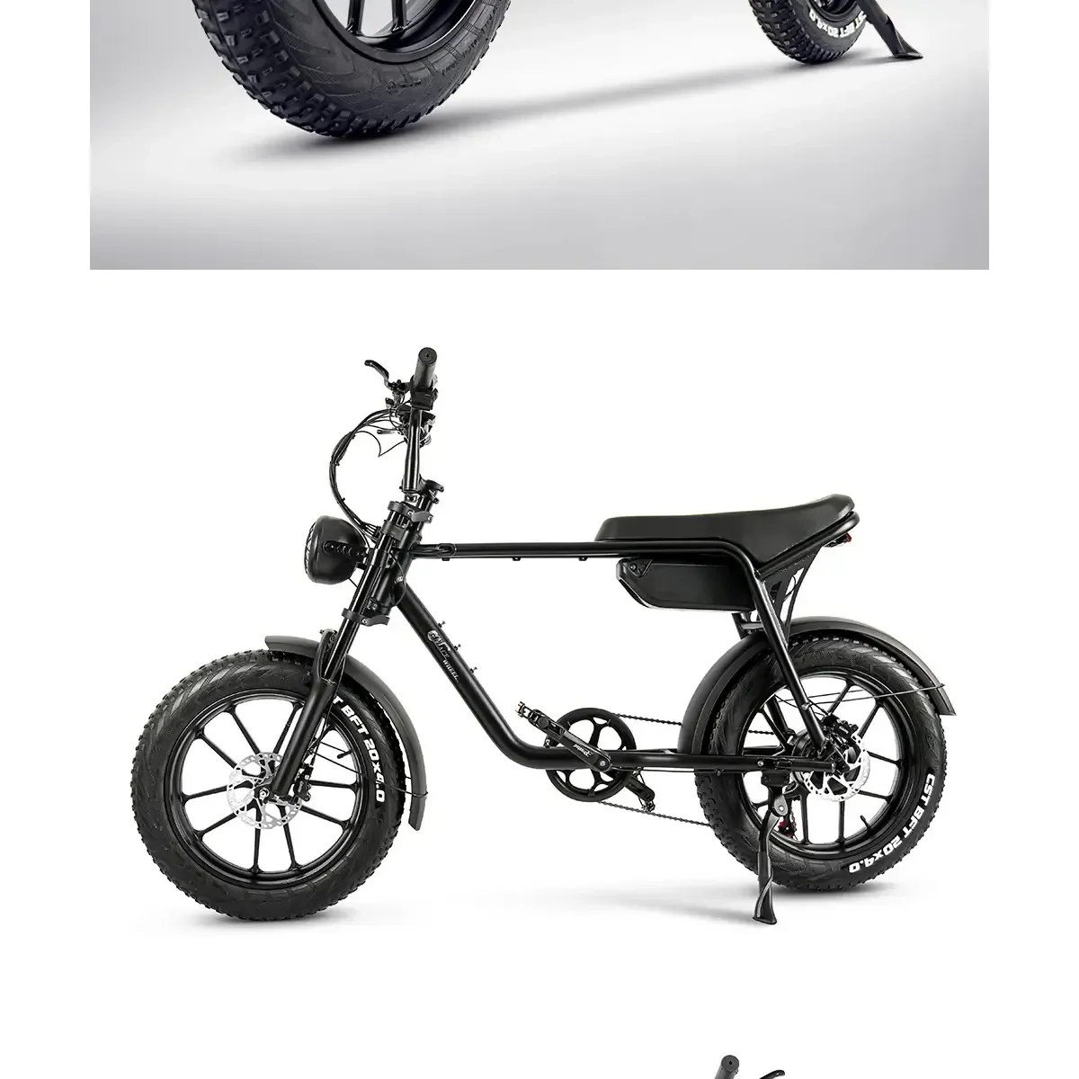 CMACEWHEEL K20 Adventure Electric Bicycle 17Ah Battery Capacity 48v 5 Levels Speed Control Electric Bike Lithium Power Supply
