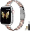 Silver/rose gold