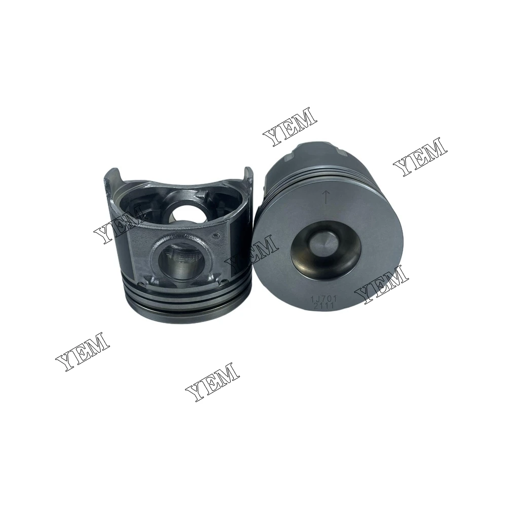 Engine Piston Kit 1J701-21114 For Kubota V2607