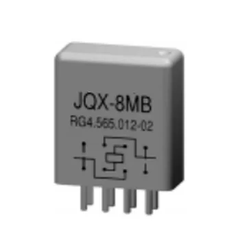 Whole sale FRJQX-8M  Small Sealed 2 contact 10A, 27 Vd.c. 8pin  high Power electromagnetic  Relay used in aerospace