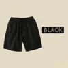 Black mesh shorts