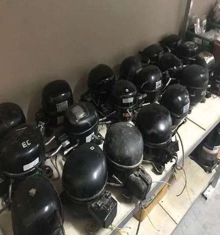 Exporters Copper Wire Metal Scrap Compressor Scrap Used Refrigerators France Origin Compressor Scrap Brand Available for Export