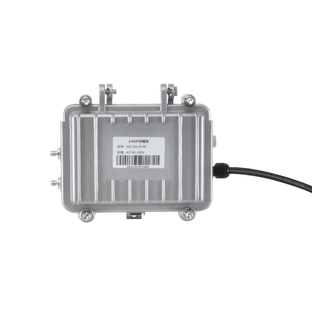 Weclouds iot 2.4Gmesh Outdoor light gateway industrial-grade IoT mesh  supports ETH Ethernet 4G wireless communication networking