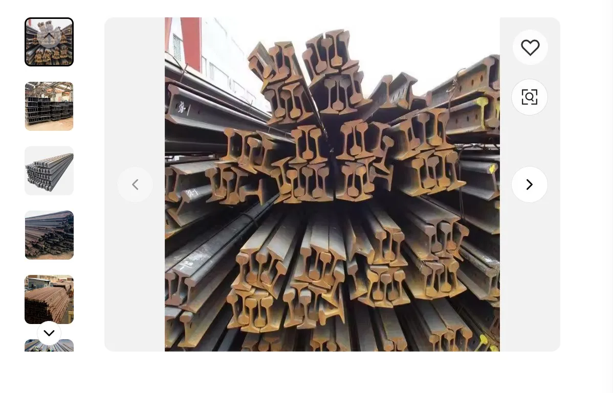 Hard Brown Safety Used Metal Scrap Standard Steep Rail HMS Steel Scrap for Sale
