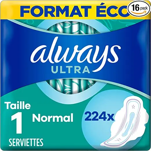 Always Thin Daily Liners,No Feel Protection,162 Count Buy Napkins