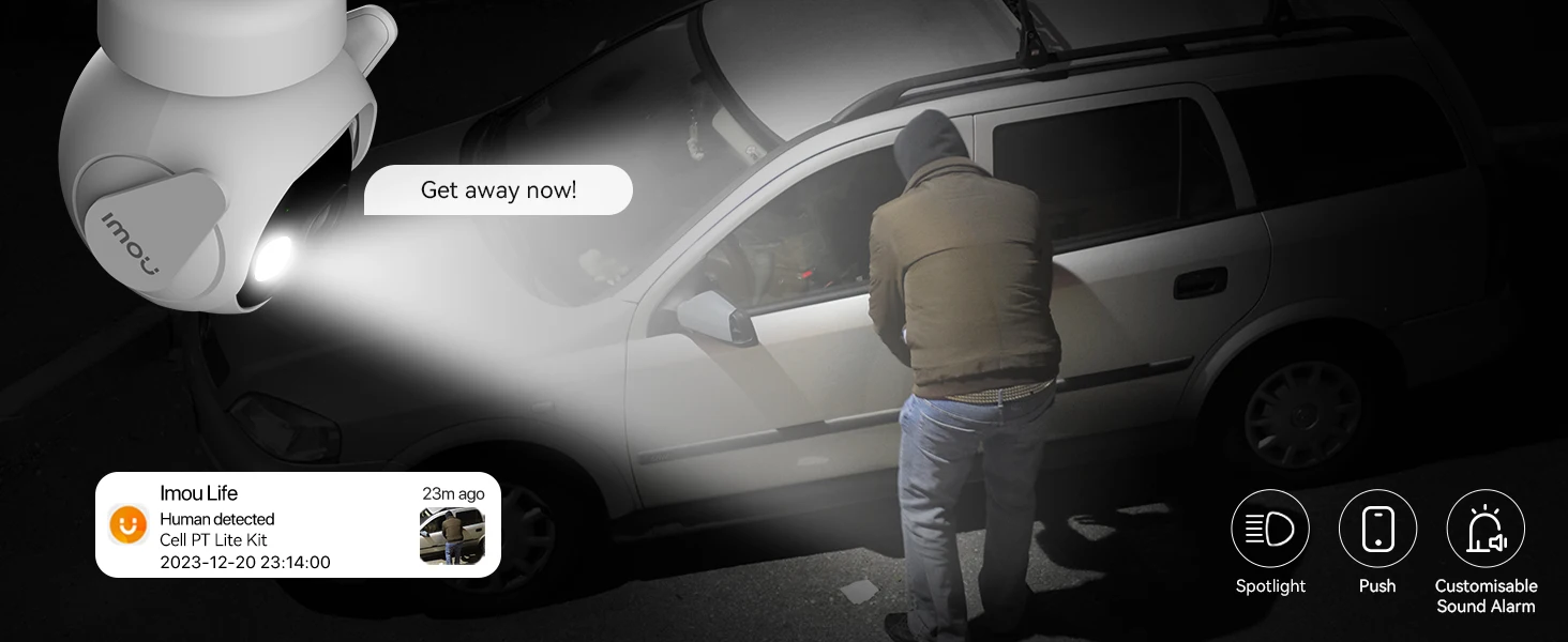 Telecamera di sicurezza wi-fi wireless esterna con pannello solare_voghion.com