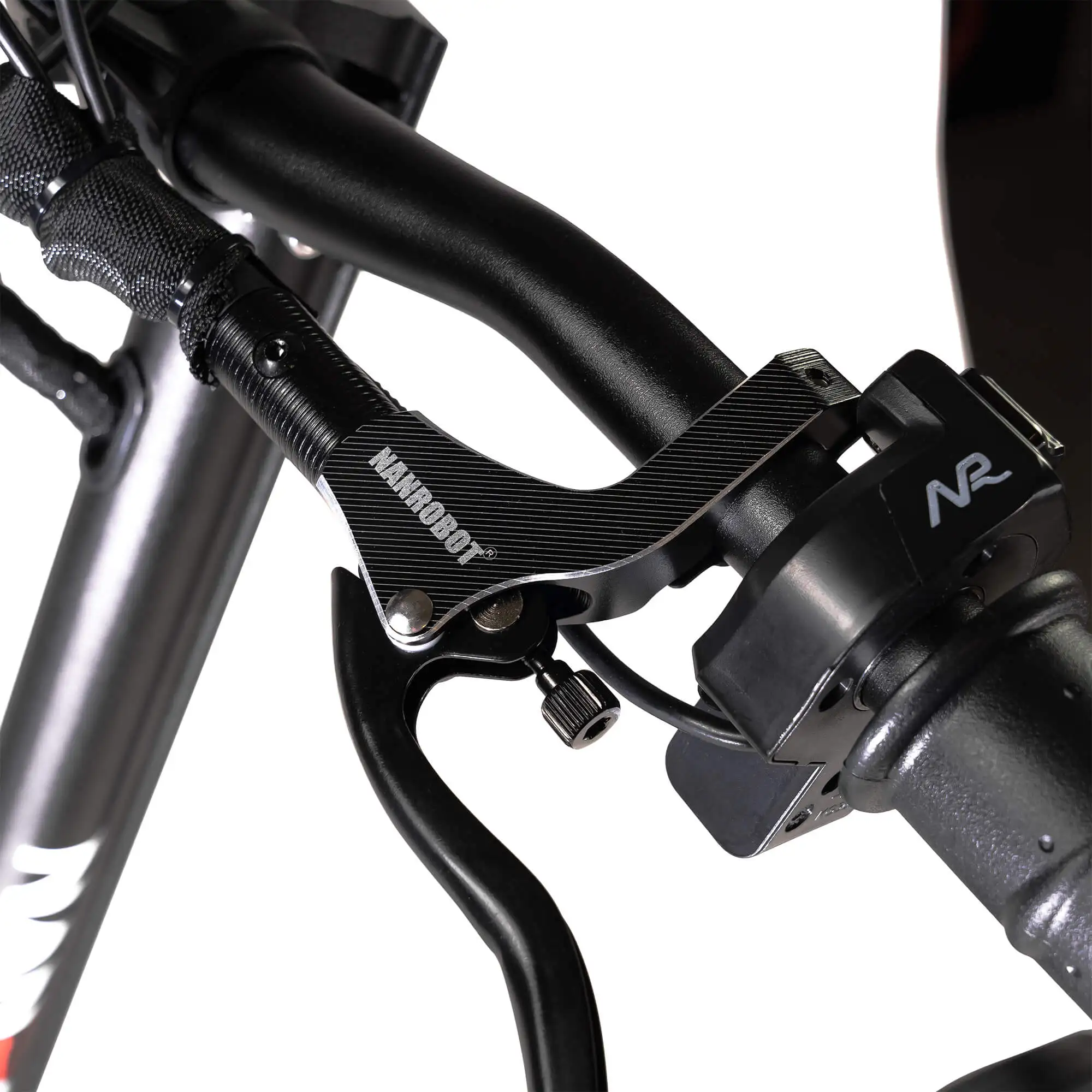 For NANROBOT D6+2.0 Electrical Scooter Two-Wheel 10 Inch Wheels Max Speed 65km/h 1000W Motor Power Range 60km per Charge Load 15