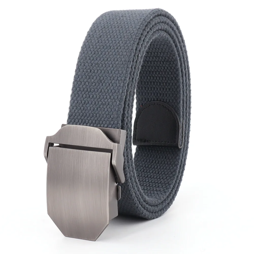 BLT30 B14 Casual Leather Fabric Belts Waxed Thread Braided Woven Fashionable Versatile Canvas for Multiple Options