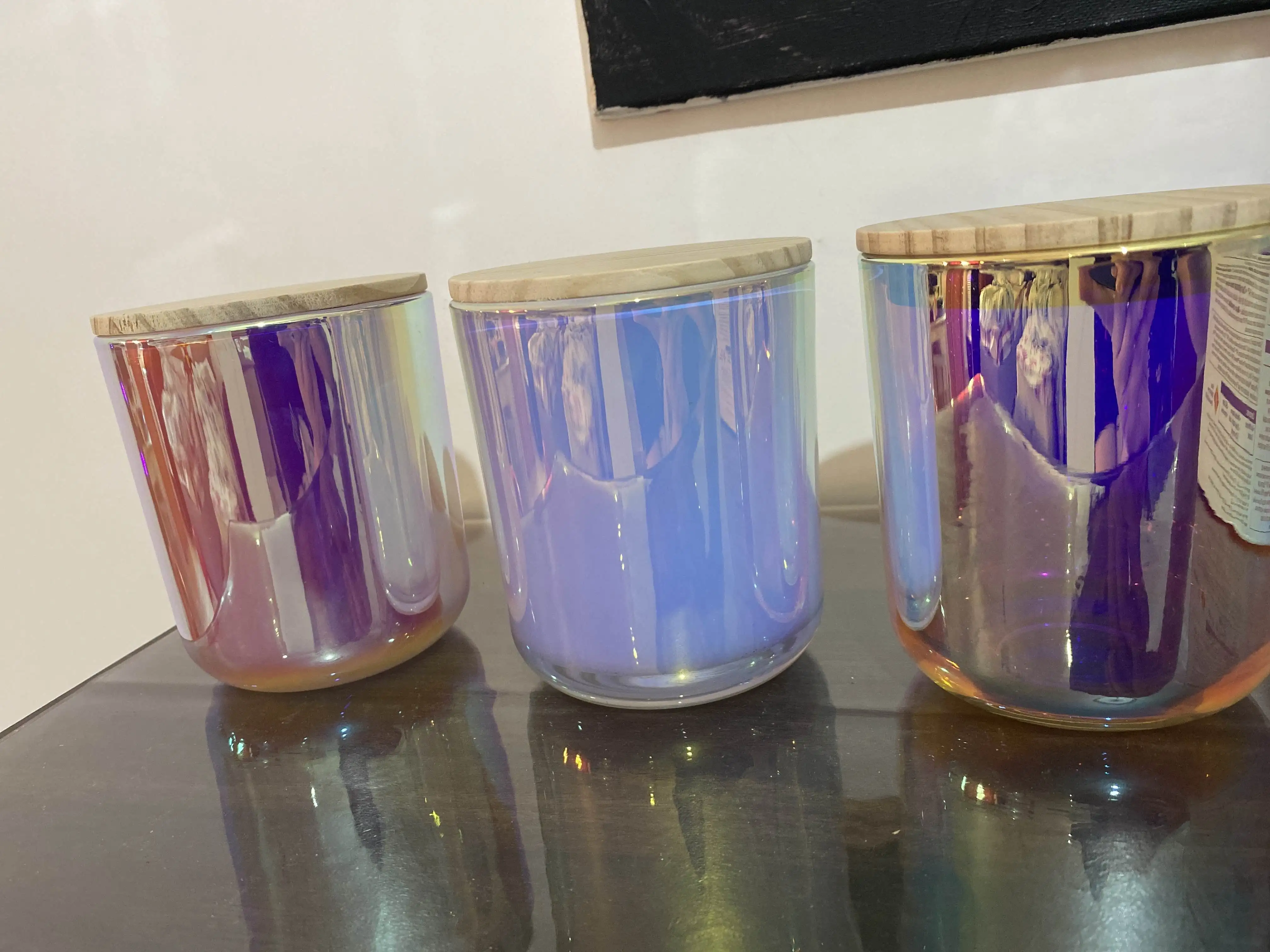 Best 100% Original Iridescent Candle Jars Bulk - Wholesale Custom