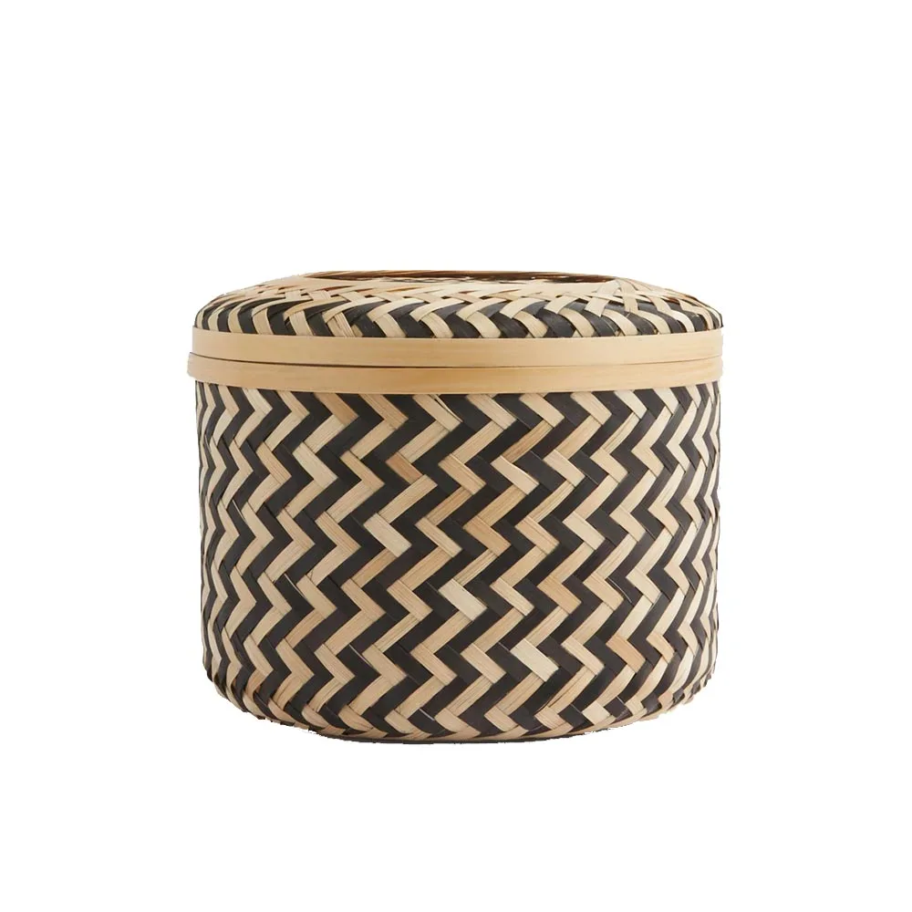 Modern Design Large Rectangular Water Hyacinth Storage Basket/ Box Wholesale Handicraft From