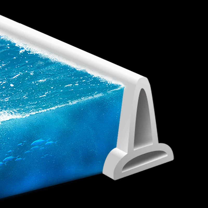 Bathroom Water Stopper Silicone Retaining Strip Water Shower Dam Flood