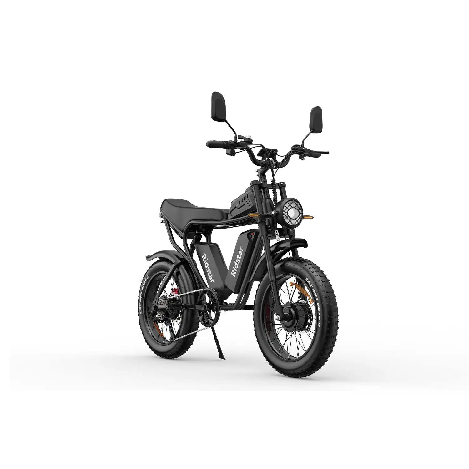 Q20 Pro Off-Road Dual Battery Dual Motor 2000W E-Motorcycle with 34MPH Max Speed and Lithium Battery