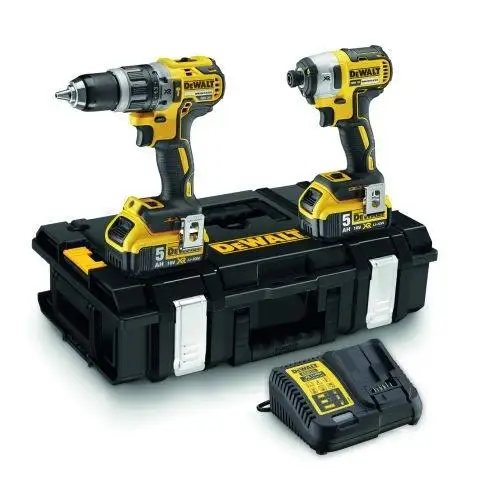 Dewalts Dck2032p1xe 18v 5ah Xr Liion Cordless Brushless 2pce Combo Kit Buy Hydraulic