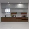 Mobile da cucina in truciolato per progetto di ville in grandi quantità