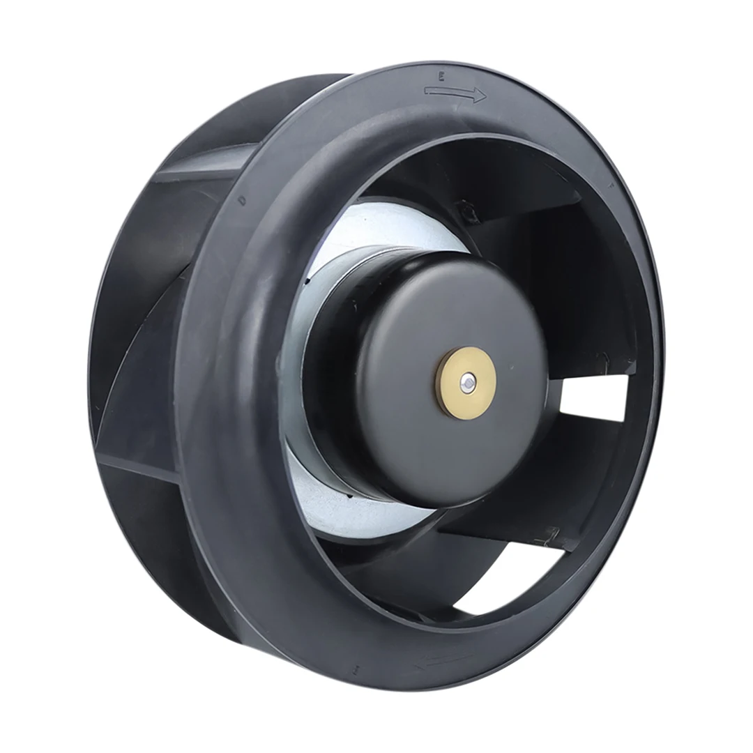 EC 190mm Backward Curved Impeller Motor Fan Centrifugal Exhaust Fan ...
