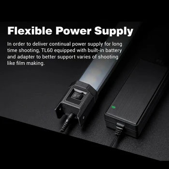 Godox TL60 Pavo Tube Light RGB Color Photography Light Handheld Light Stick with APP Remote Control for Photos Video Movie Vlog detail image