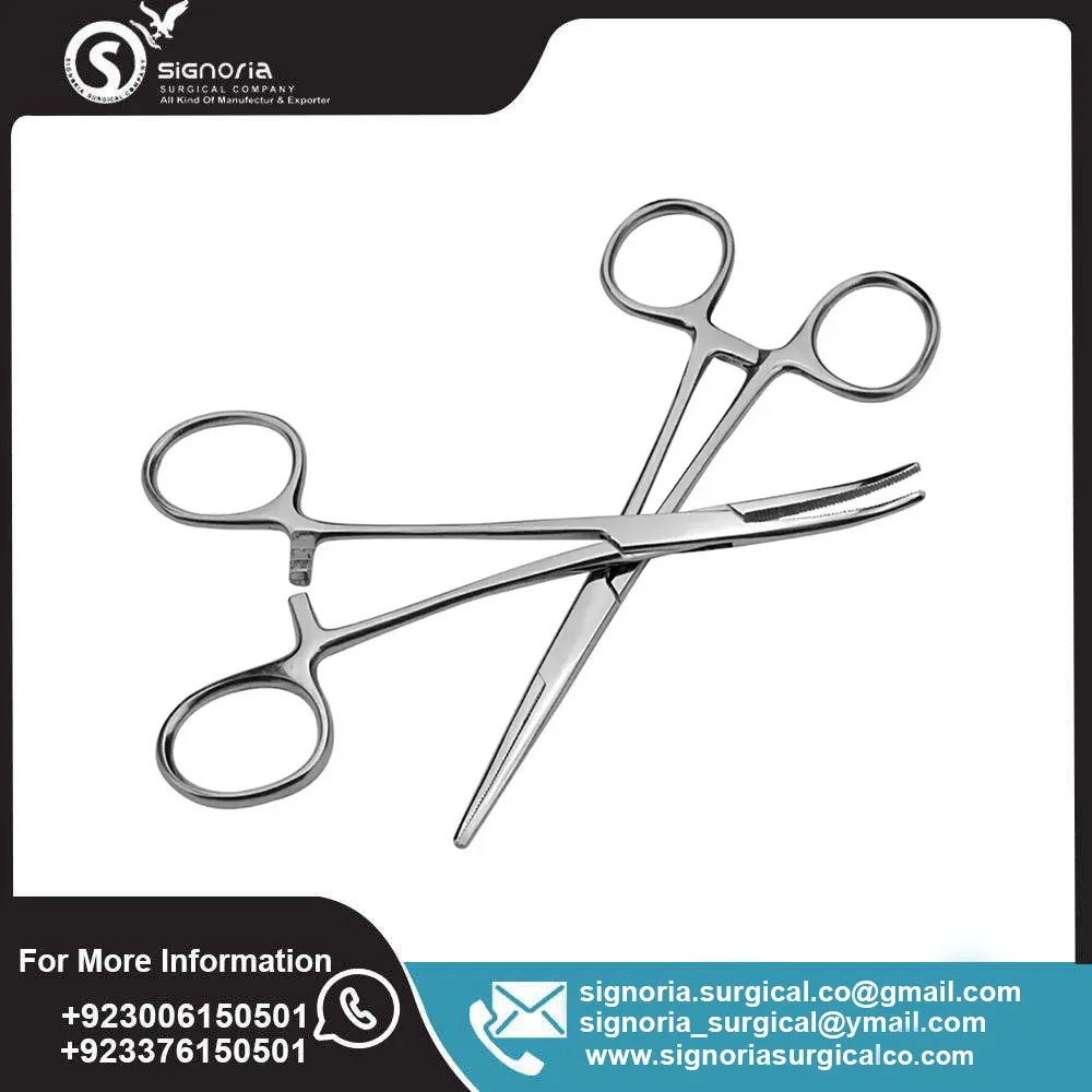 Ochsner-kocher Hemostat Forceps 2 X 1 Cvd 150mm,Surgical Dental ...