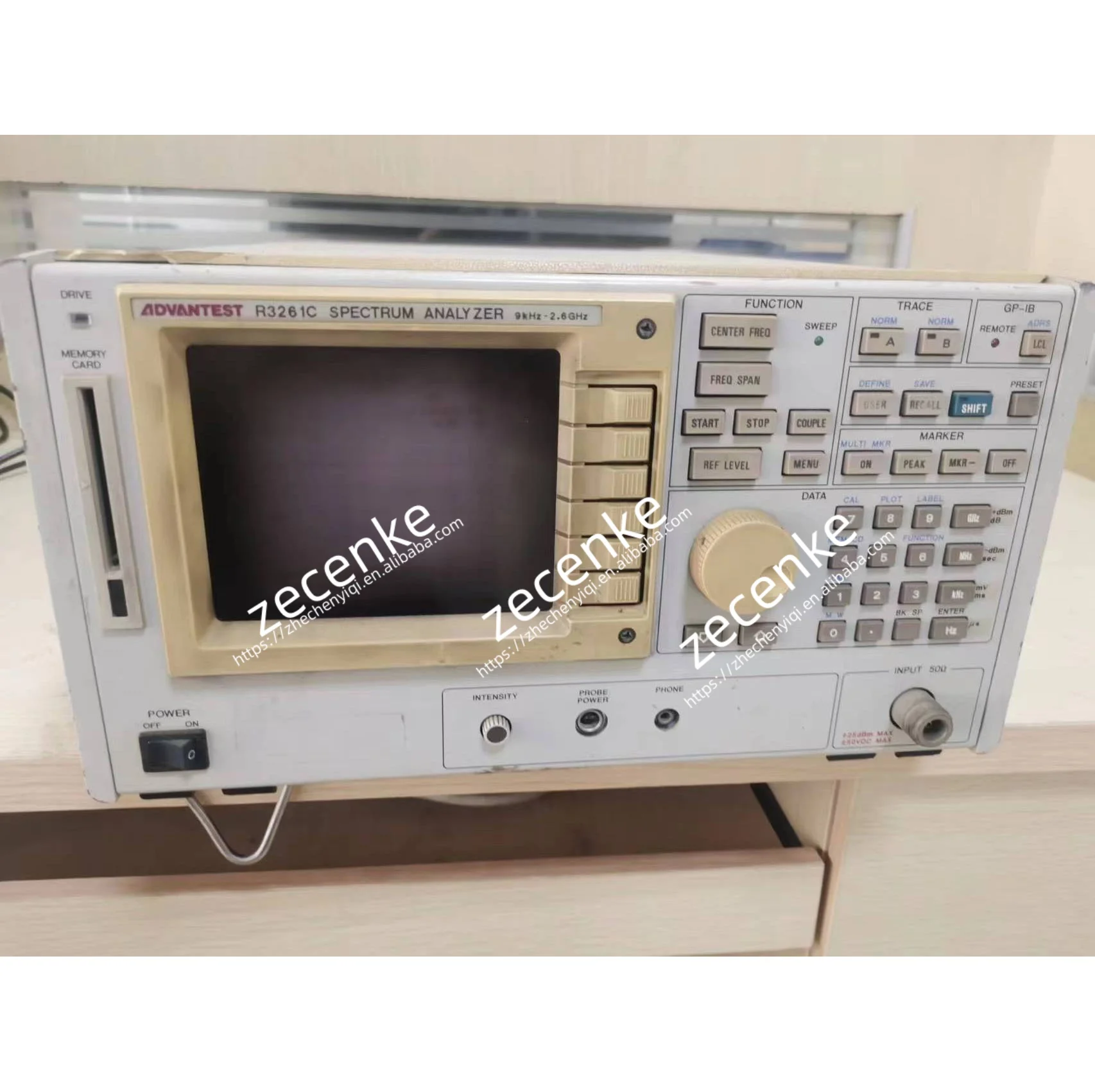 ADVANTEST R3261C Spectrum Analyzer, 9 kHz to 2.6 GHz - Used