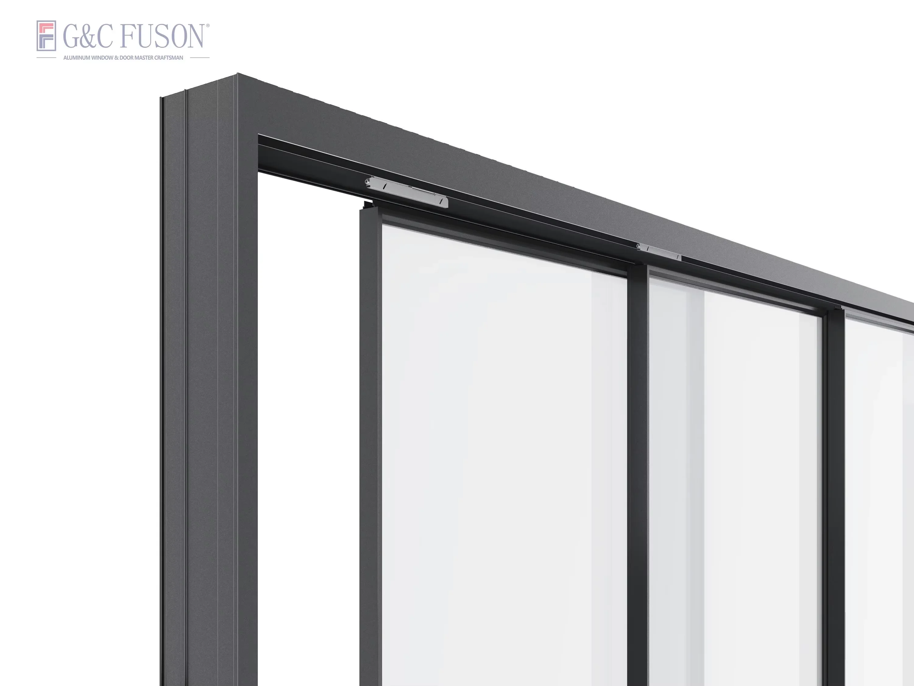 Fuson Professional Factory Home Luxury Partition Wall Huge Aluminum Door and Windows Aluminum Sliding Doors