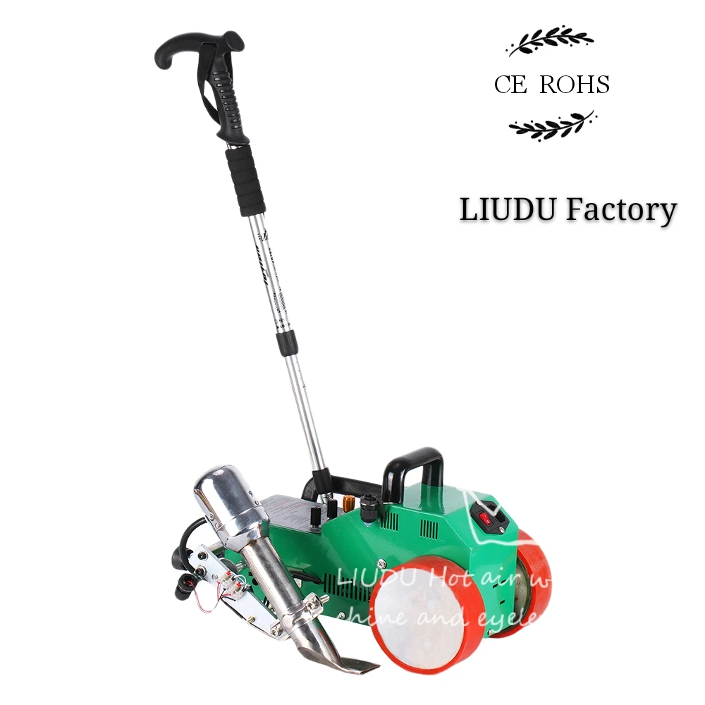 LC3000C Automatic Push-pull Tent Welding Machine Manufacturer Pond Pvc Tarpaulin Welding Machine Heat Sealing Machine