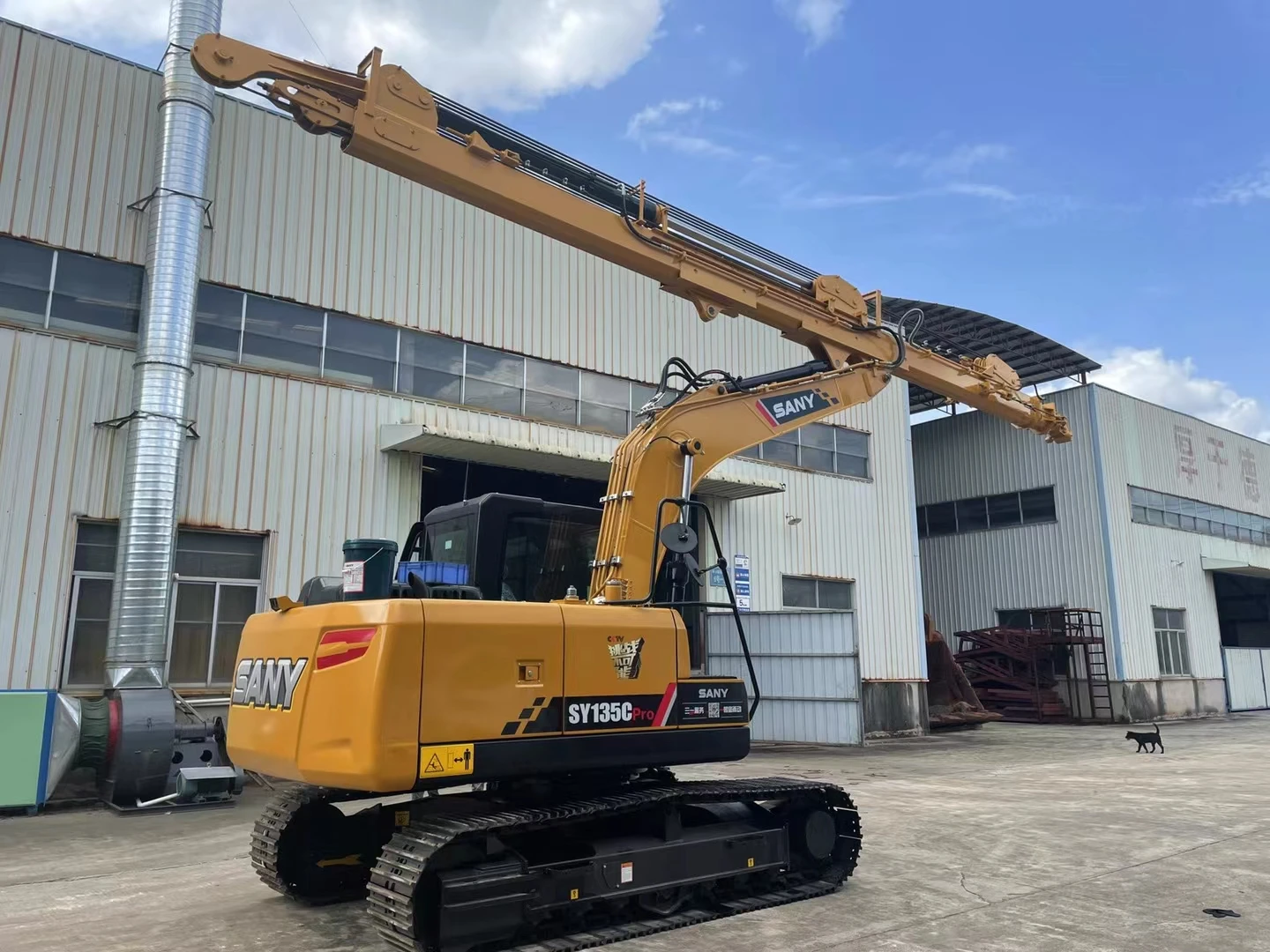 Cheaper 28m Long Boom Telescopic Arm for HITACHI Excavators