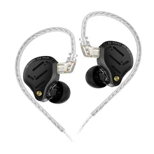 New KZ Pisces 2DD Dynamic Drive HIFI Wired Earphones in Ear Monitor Earbuds Wired Gaming Headsets 2PIN 3.5MM Type-c Plug Cable