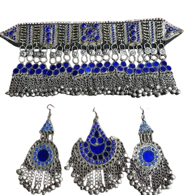 Handcrafted Fashion Jewelry Tribal Kutch Necklace Jewelry Set
