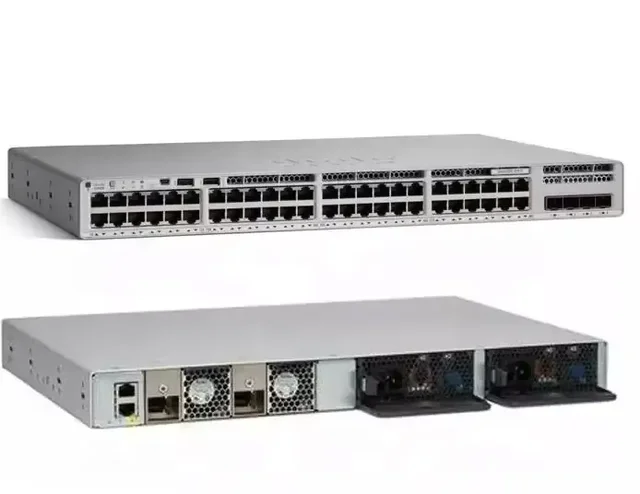 New Original Cat Alyst 9300 24-port UPOE, Network Essentials C9300-48U-A