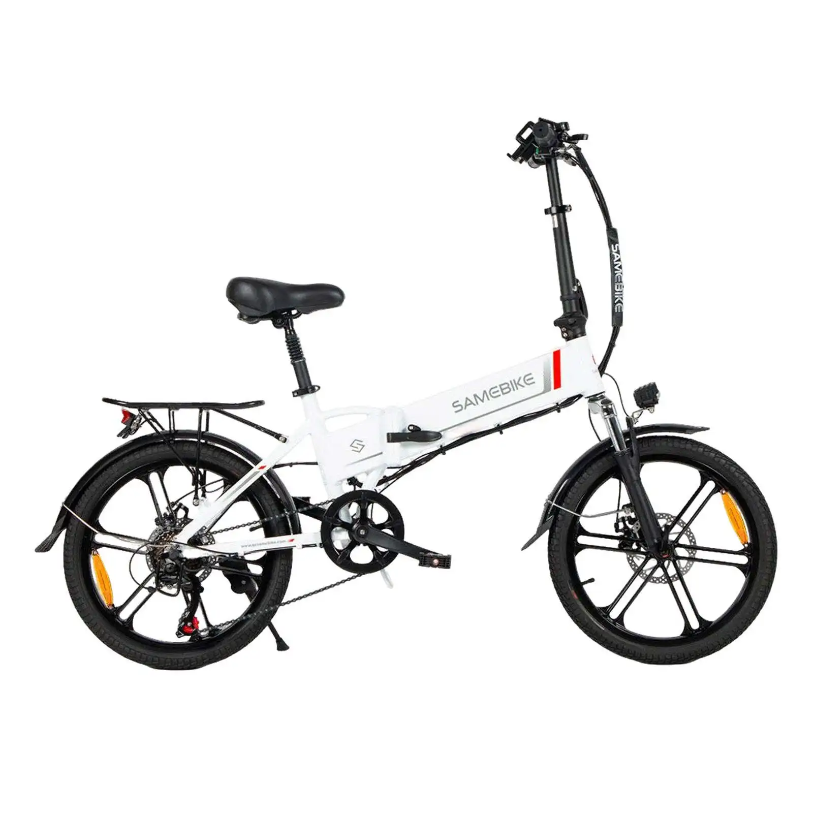 Mini-Elektrofahrrad aus Aluminiumlegierung 20LVXD30-II, faltbar, mit Hinterradnabenmotor, 7 Gängen, 36V/48V Lithium-Akku, 7 Gänge, Aluminiumlegierung