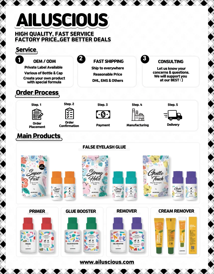 Eyelash Perm Glue Water Based Hypoallergenic Lash Lift Vegan No