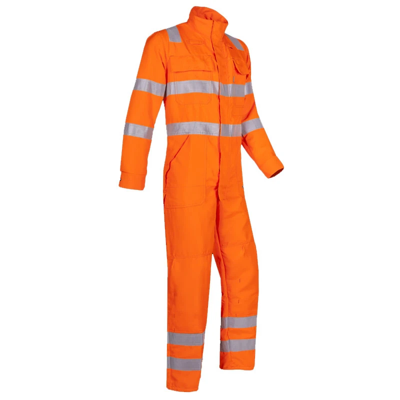 Overall Safety Work Wear Suit Reflective Stripe Workwear Coverall Suit