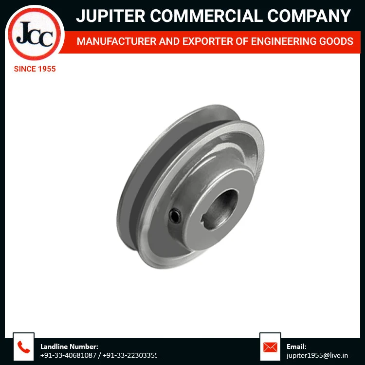 Saelno AK34-1 1/8 Sheaves,v Belt Pulley 1 1/8 Inch Bore 3.45" OD