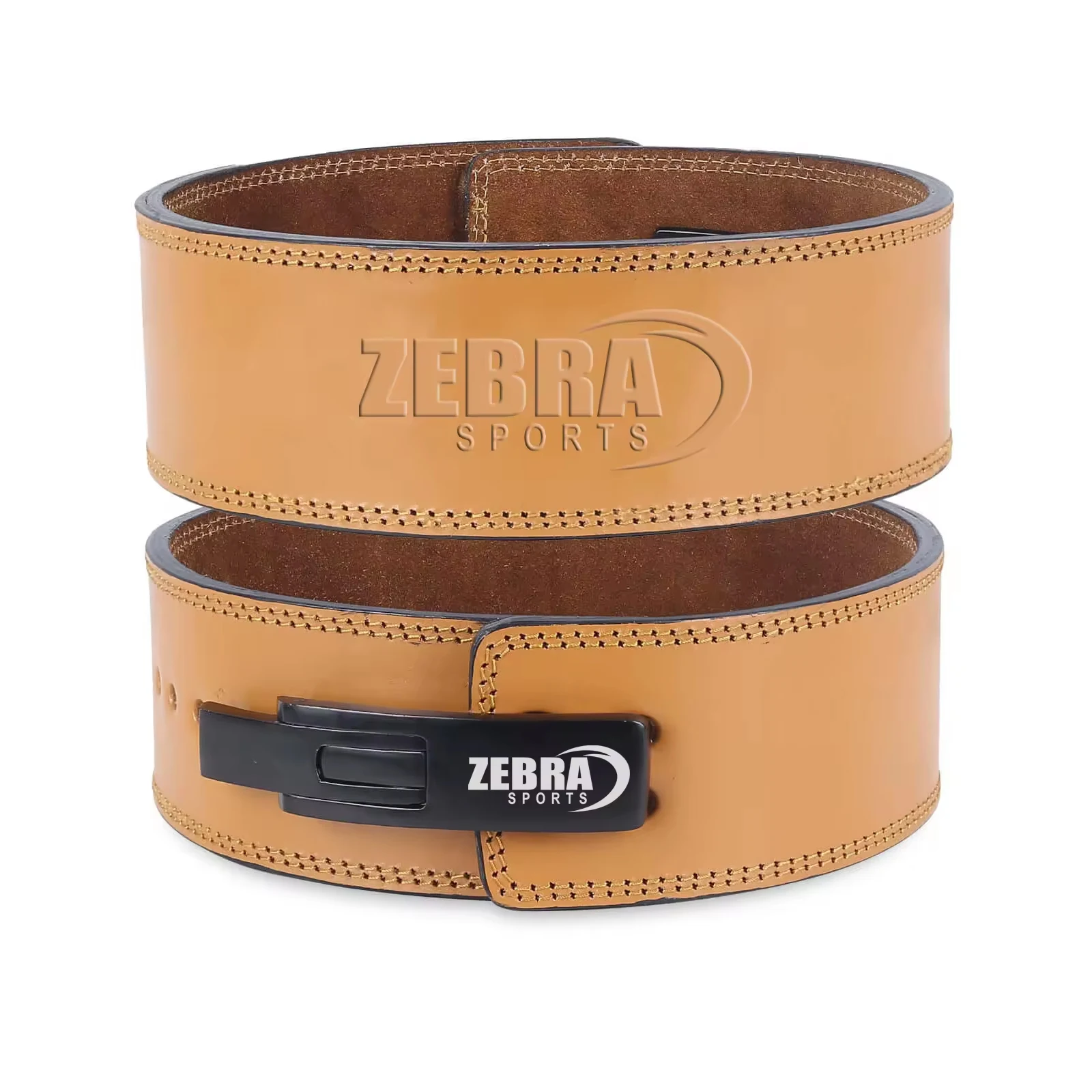 Custom Made Breathable Durable Lever Belt 10mm Cowhide Eco-Friendly Professional Protection Weight Lifting Powerlifting Fitness