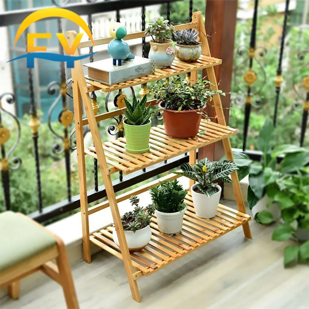 3 Tier Wrought Iron Plant Stands - Perfect for Home & Hotel