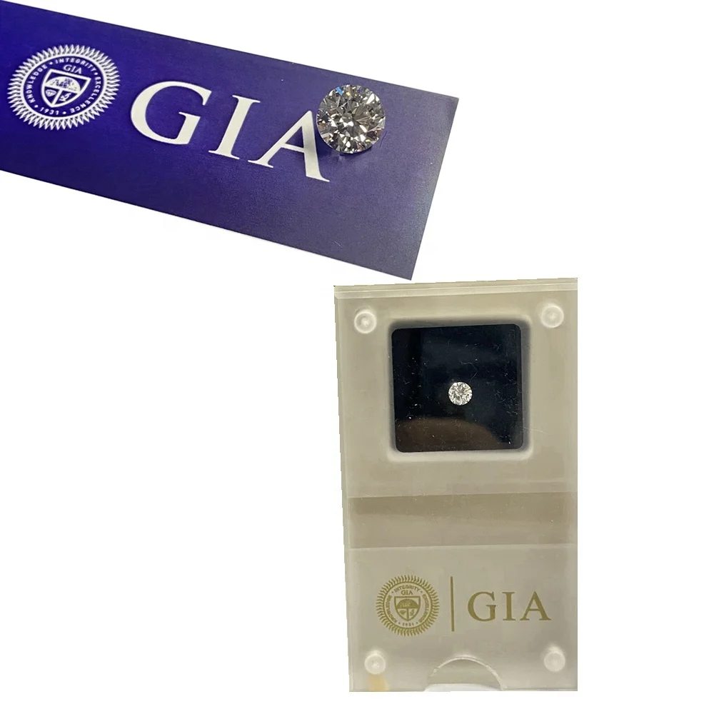 GIA Certificate J K L VS1 Loose Original Diamond Stone 100% Natural Diamond 1 Carat Round Cut VS Clarity Diamond Price Per Carat
