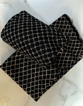 Luxurious Polyester Velvet Embroidered Fabric Soft, Durable Elegant Textile