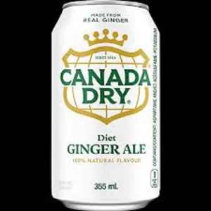 Canada Dry 330ML Bulk Cups Original Quality Sugar-Free Fruity Soda Soft Drink Exclusive to Canada Carbonated Beverages