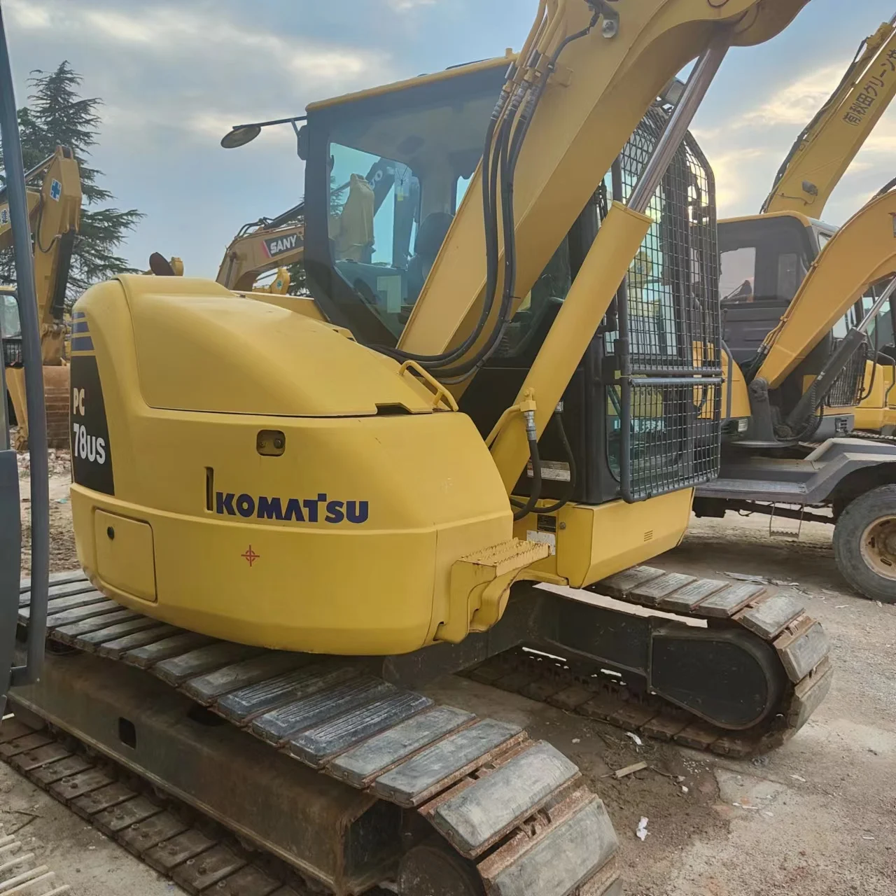 Japan Original Used Komatsu Pc78us8 Hydraulic Crawler Excavator