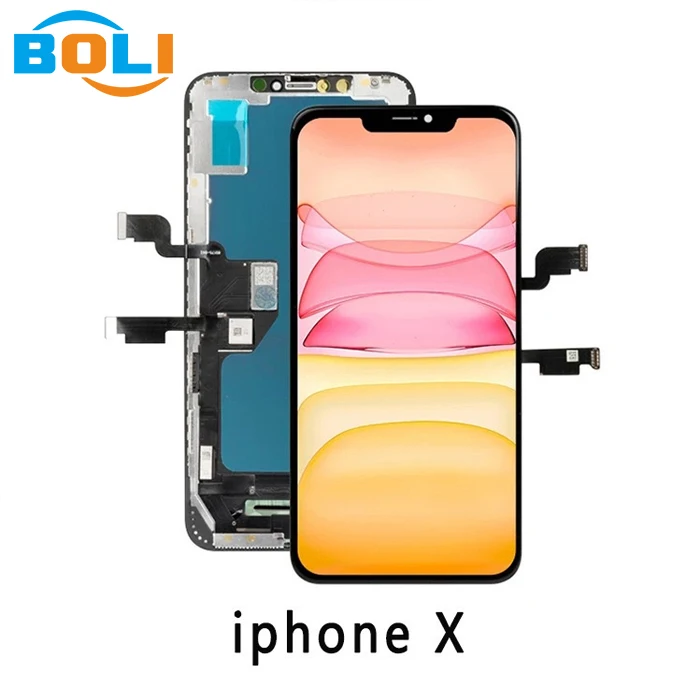 Kit Display Completo Per IPhone XS - LCD OLED Touch Screen Con Telaio, Nero