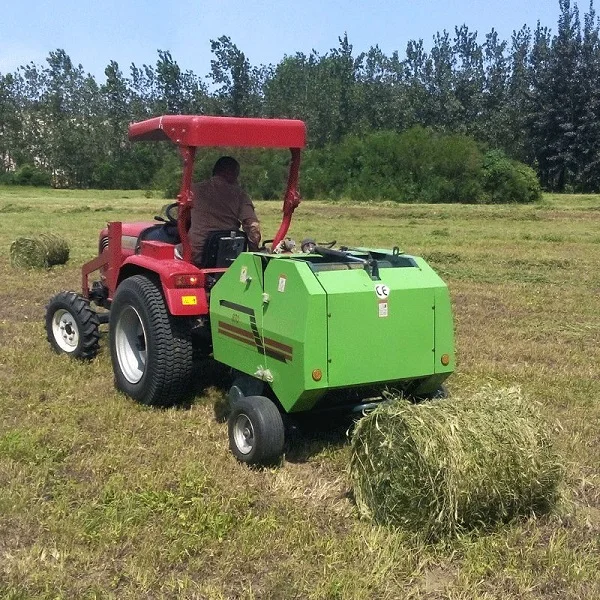 Best Sale Offer Of High Standard Automatic Round Straw Hay Baler Mini ...