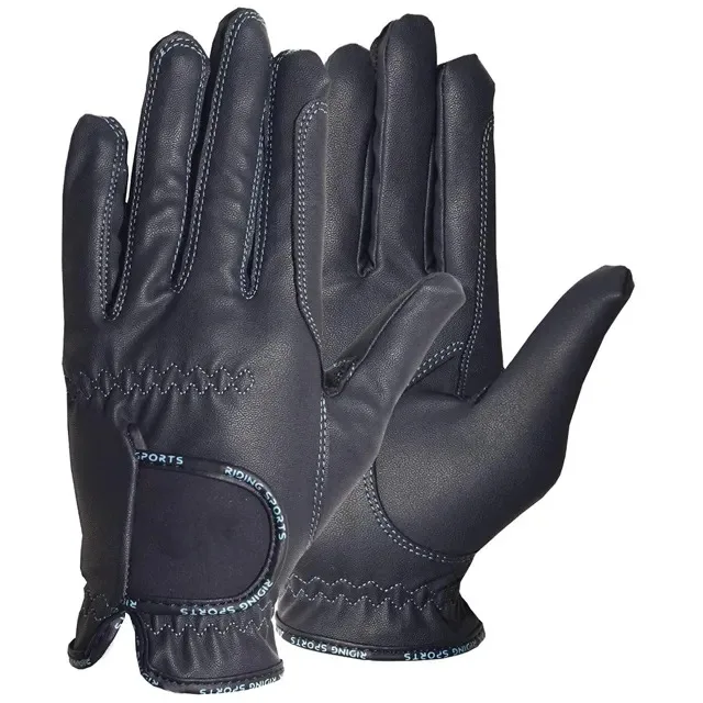 Latest Custom Design Leather Horse Riding Gloves Specially Designed To