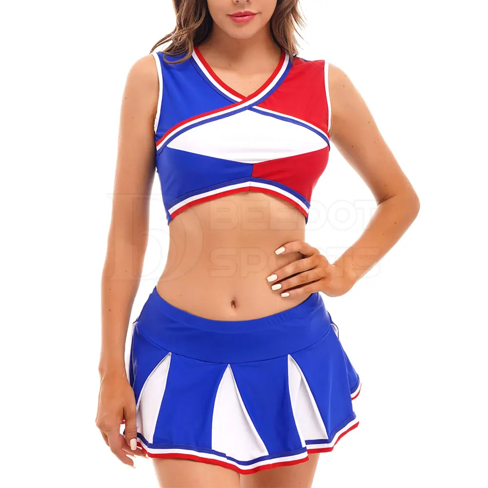 Oem Factory Direct Supply Cheerleading Uniform Custom Cheer Practice Wear Dance Uniforms For