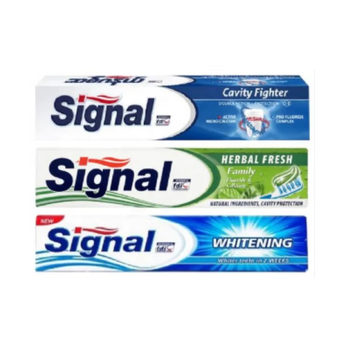 Signal Toothpaste Cavity Fighter Protection Whitening Tooth Wholesale