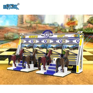 Indoor Sports Coin Operated Arcade Sport 4 Players Horse Racing Game Machine for Sale