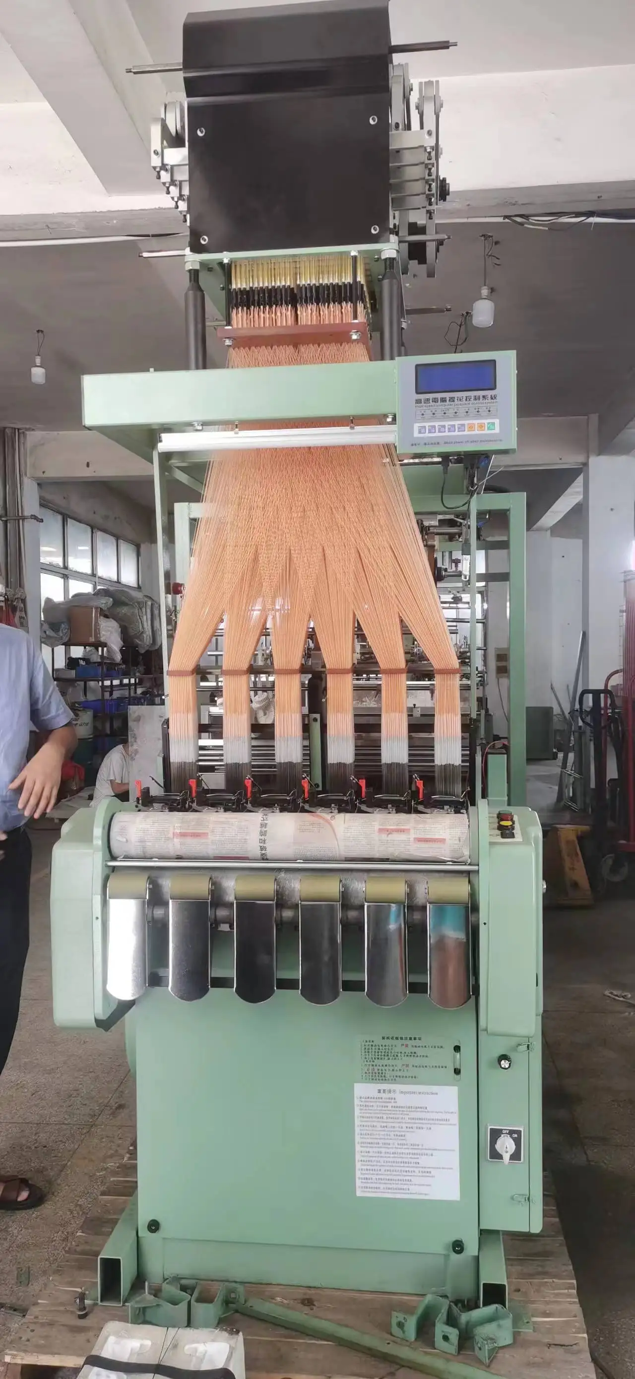 Chinese Factory Jacquard Webbing Loom Needle Loom Ribbon Loom Crochet ...