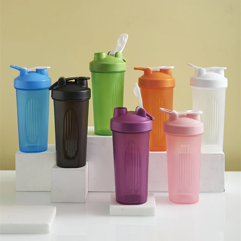 Custom Plastic Portable Blenders Bottle Classic Shaker Bottles Gym